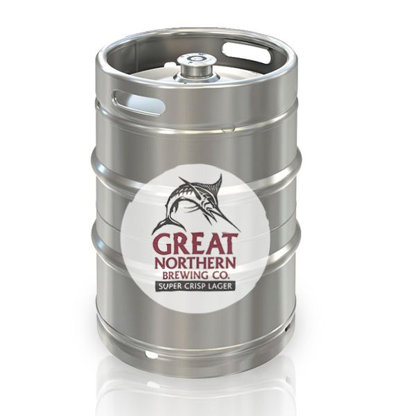 Great Northern Super Crisp Lager Keg 50L