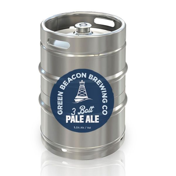 Green Beacon 3 Bolt Pale Ale Keg