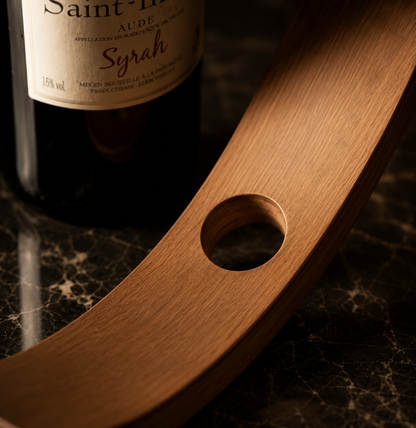 Gravity Reserve™ Floating Wine Bottle Holder