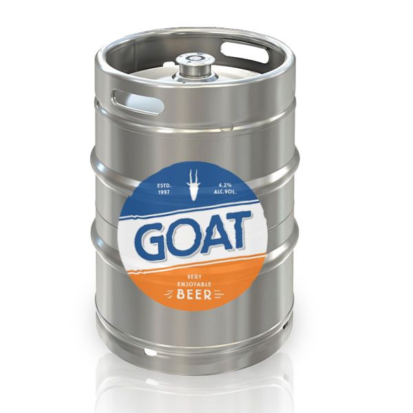 Mountain Goat Very Enjoyable Beer Keg